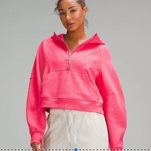 Lululemon Scuba Oversized Half Zip Hoodie | Glaze Pink (XS/S)